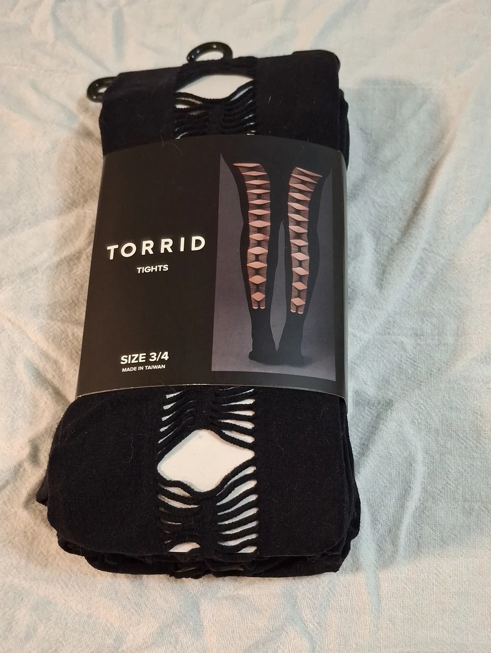 torrid Black Cutout Ladder Tights